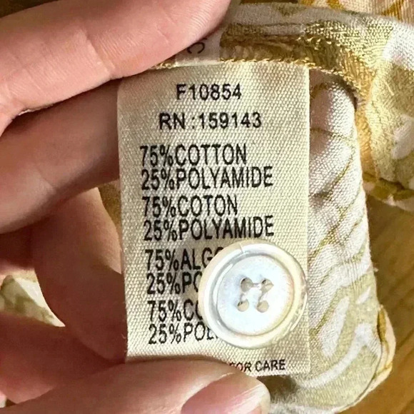 Frnch Carminda Top (Olive) Size Small - Picture 8 of 9